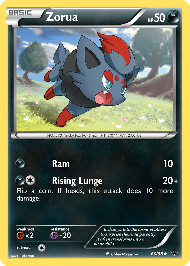 Zorua - 66/98 Emerging Powers