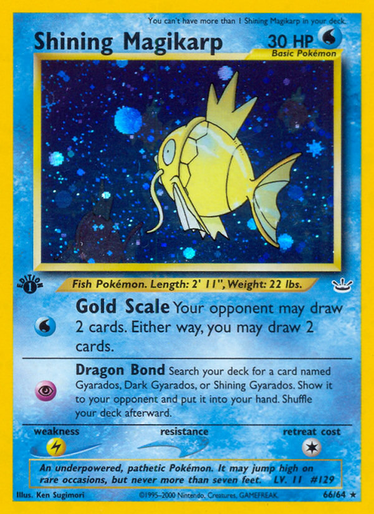 Shining Magikarp - 66/64 Neo Revelation