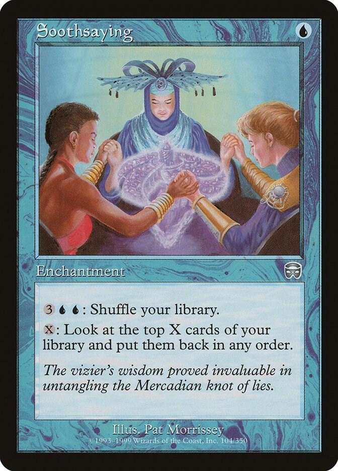 Soothsaying [Mercadian Masques] 104