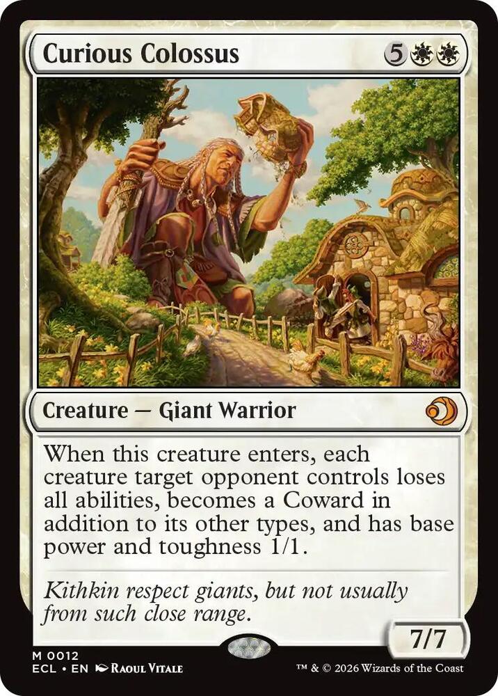 Curious Colossus [Lorwyn Eclipsed] 12