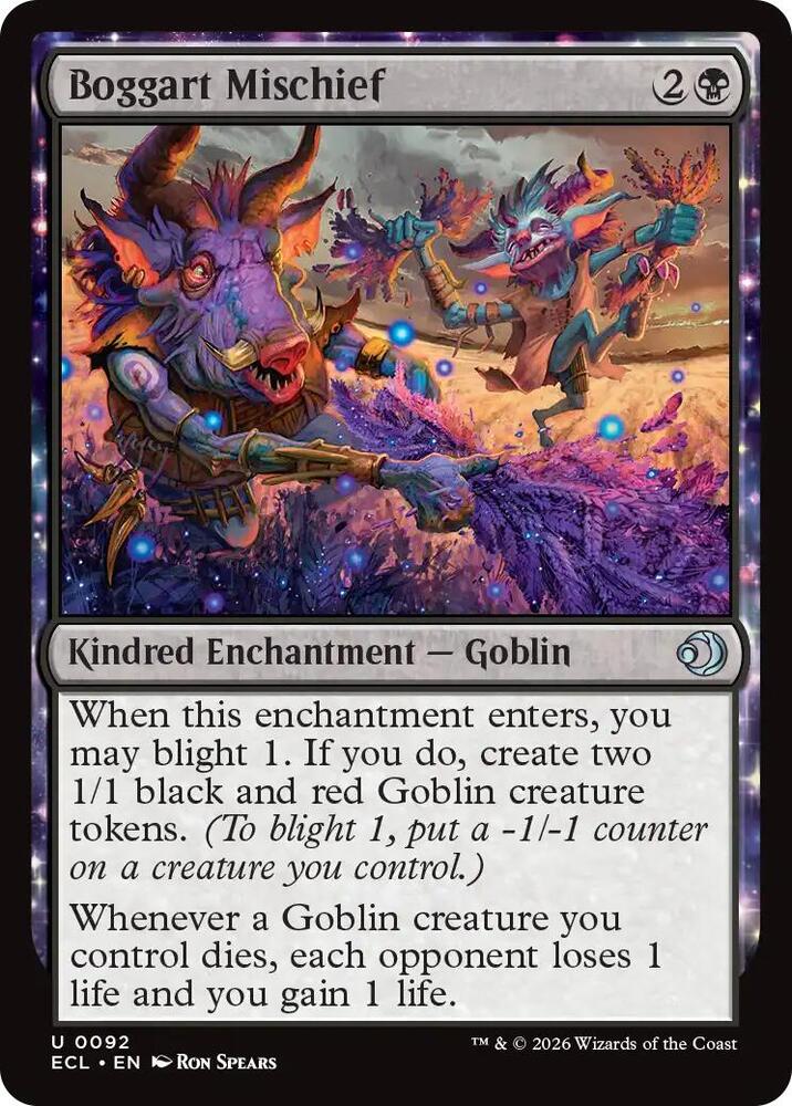 Boggart Mischief [Lorwyn Eclipsed] 92