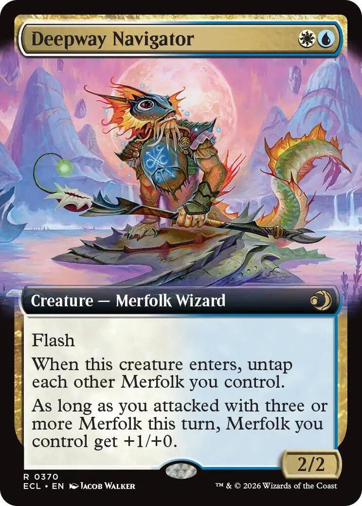 Deepway Navigator (Extended Art) [Lorwyn Eclipsed] 370
