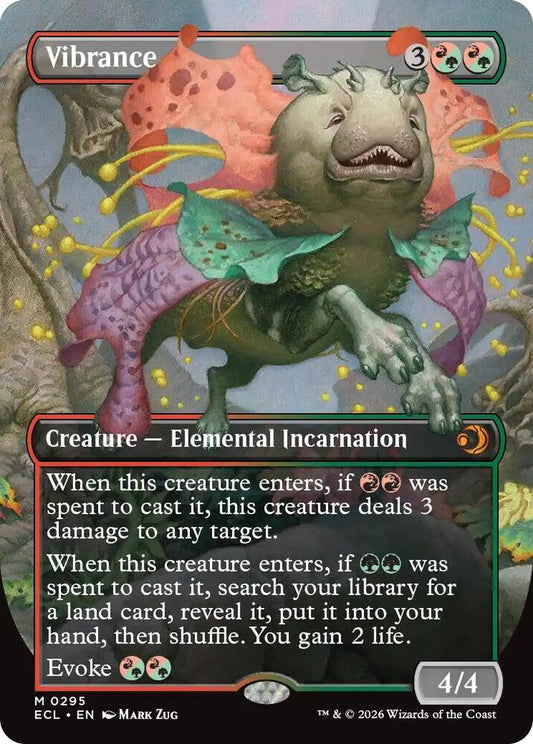 Vibrance (Borderless) [Lorwyn Eclipsed] 295