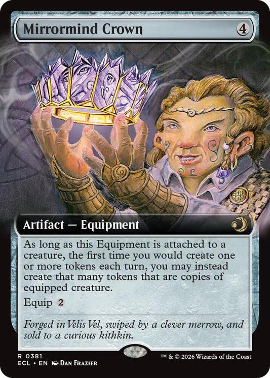Mirrormind Crown (Extended Art) [Lorwyn Eclipsed] 381