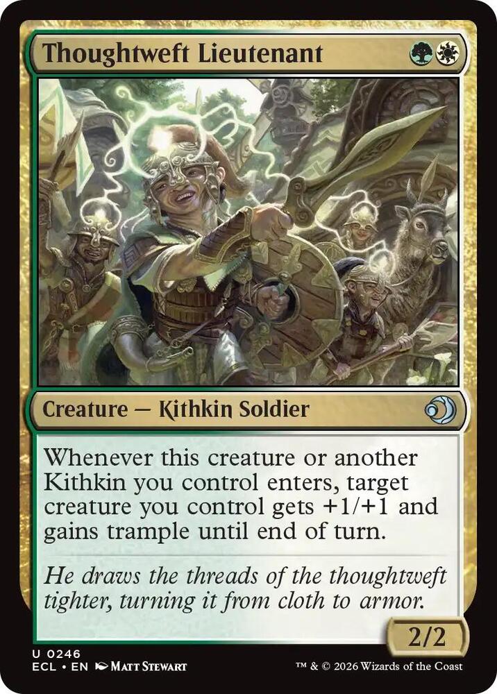 Thoughtweft Lieutenant [Lorwyn Eclipsed] 246