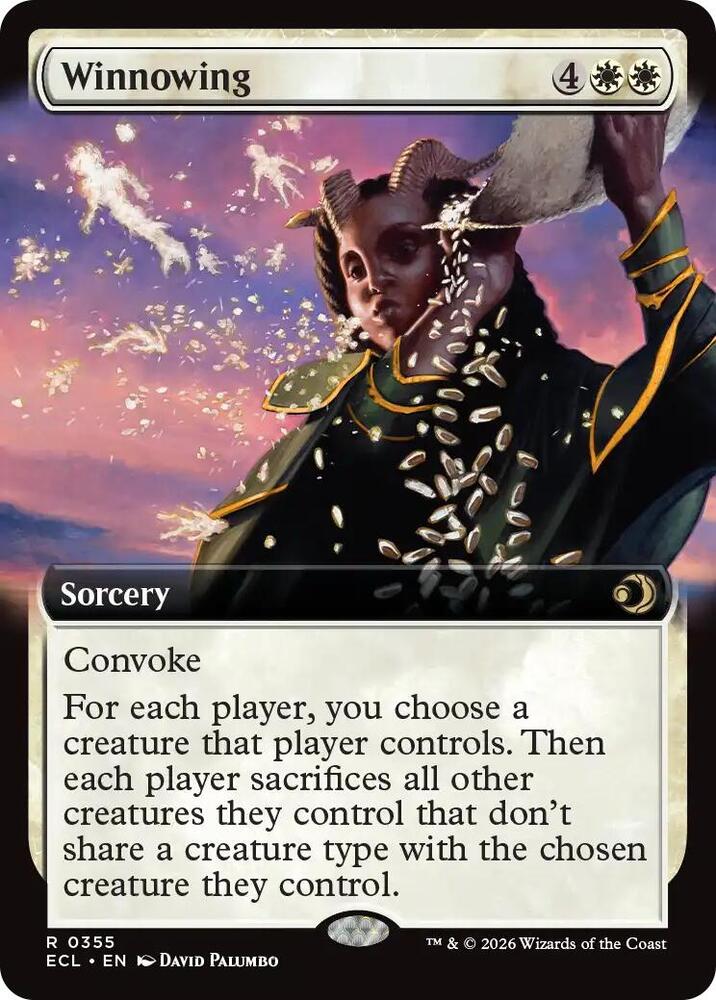 Winnowing (Extended Art) [Lorwyn Eclipsed] 355