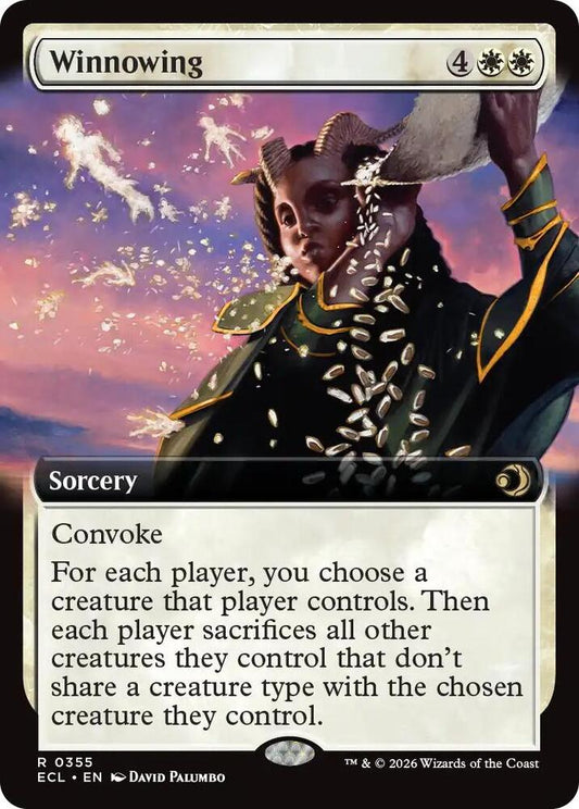 Winnowing (Extended Art) [Lorwyn Eclipsed] 355