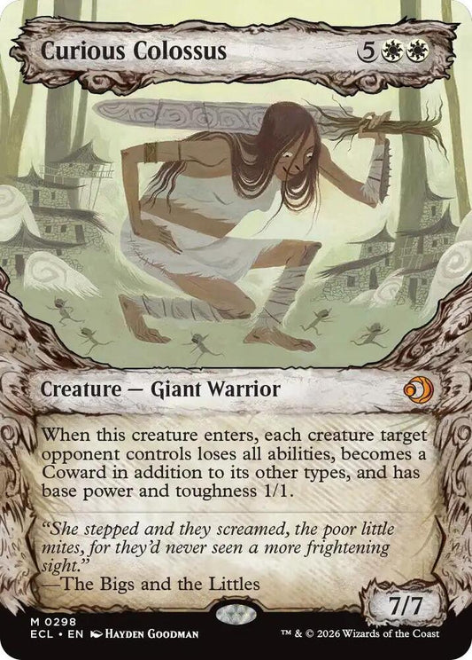 Curious Colossus (Showcase) [Lorwyn Eclipsed] 298