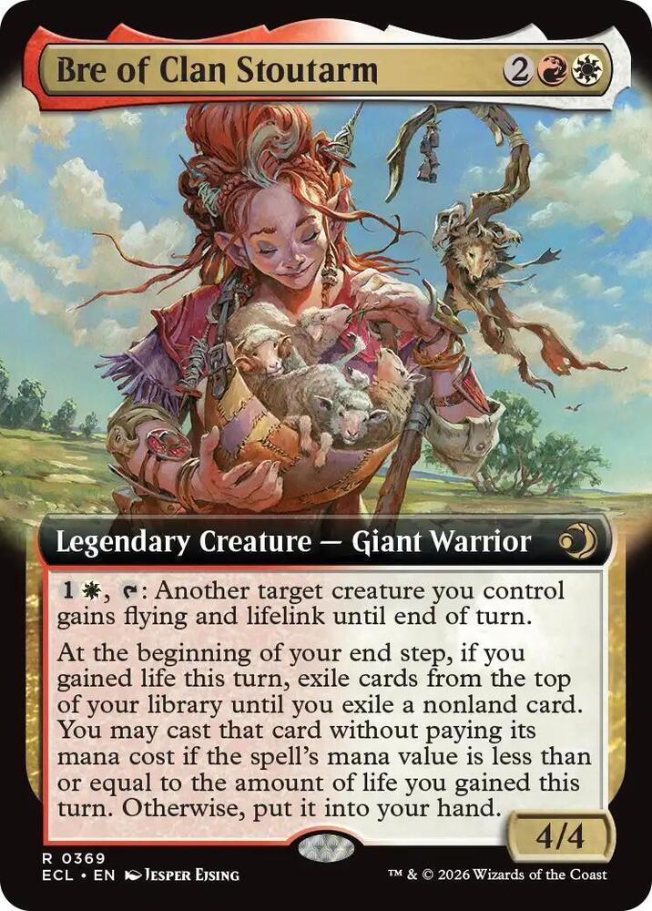 Bre of Clan Stoutarm (Extended Art) [Lorwyn Eclipsed] 369
