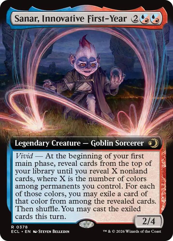 Sanar, Innovative First-Year (Extended Art) [Lorwyn Eclipsed] 378