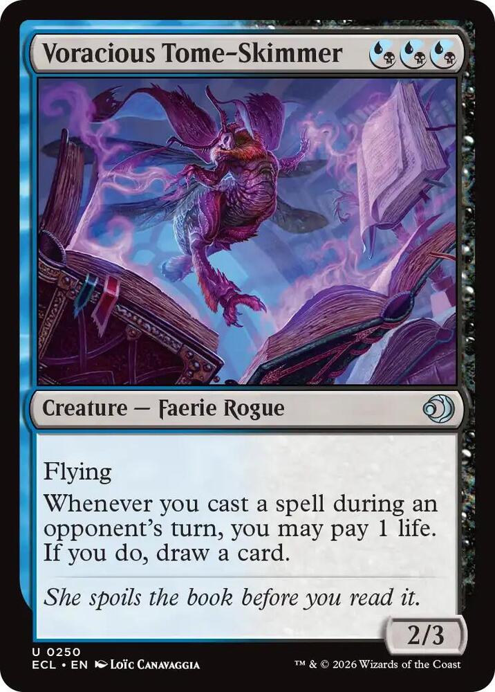 Voracious Tome-Skimmer [Lorwyn Eclipsed] 250