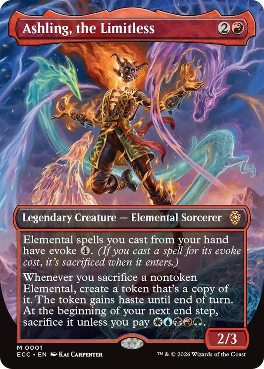 Ashling, the Limitless (Borderless) [Commander: Lorwyn Eclipsed] 1