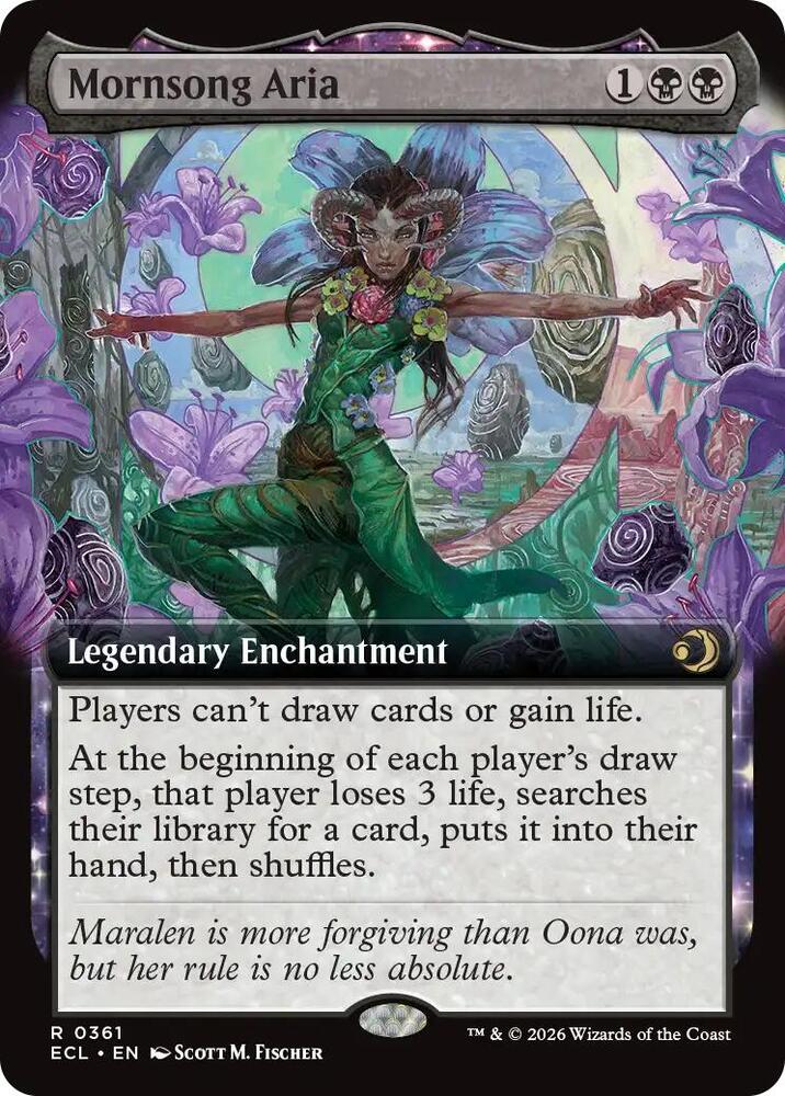 Mornsong Aria (Extended Art) [Lorwyn Eclipsed] 361