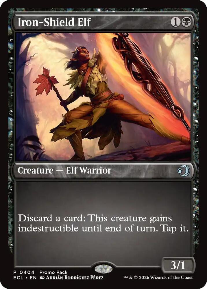 Iron-Shield Elf [Promo Pack: Lorwyn Eclipsed] 404