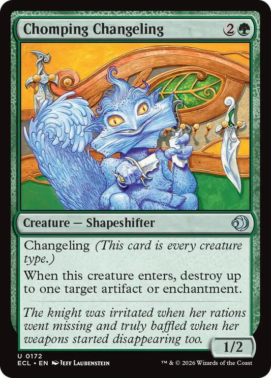 Chomping Changeling [Lorwyn Eclipsed] 172