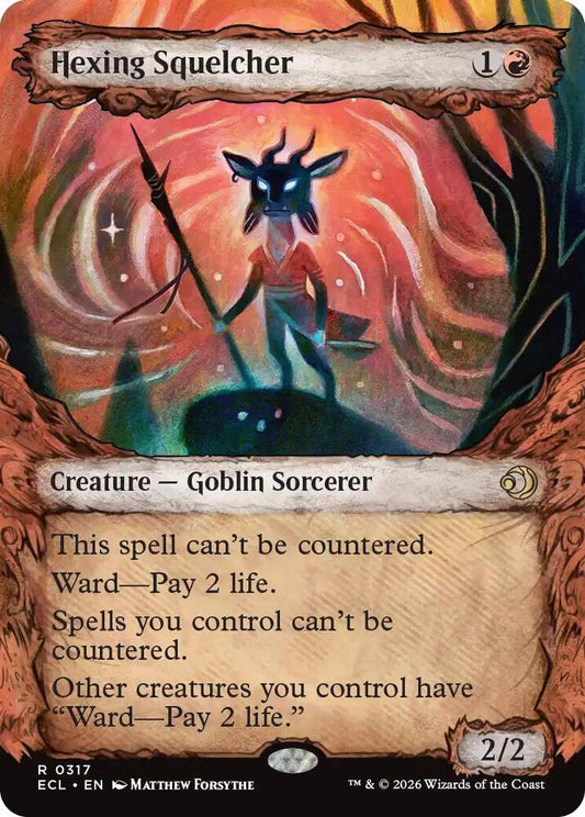 Hexing Squelcher (Showcase) [Lorwyn Eclipsed] 317