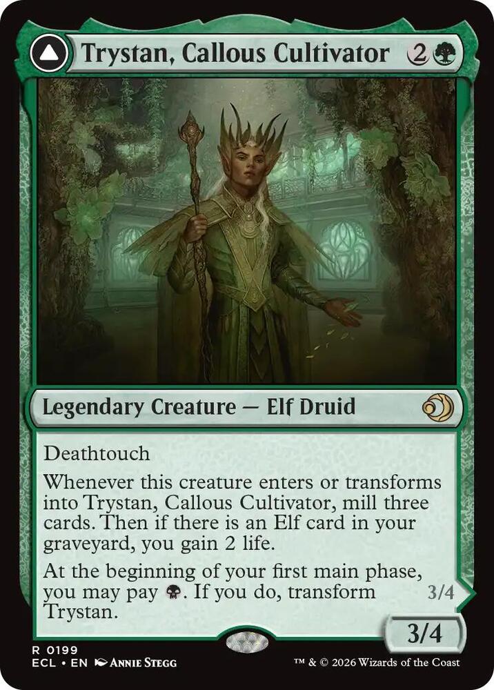 Trystan, Callous Cultivator [Lorwyn Eclipsed] 199