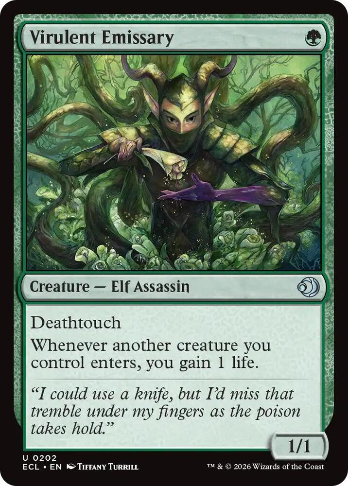 Virulent Emissary [Lorwyn Eclipsed] 202