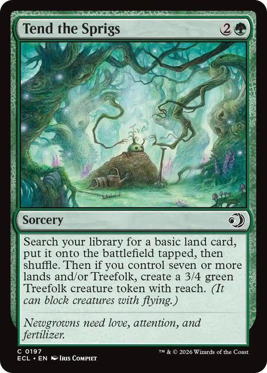 Tend the Sprigs [Lorwyn Eclipsed] 197