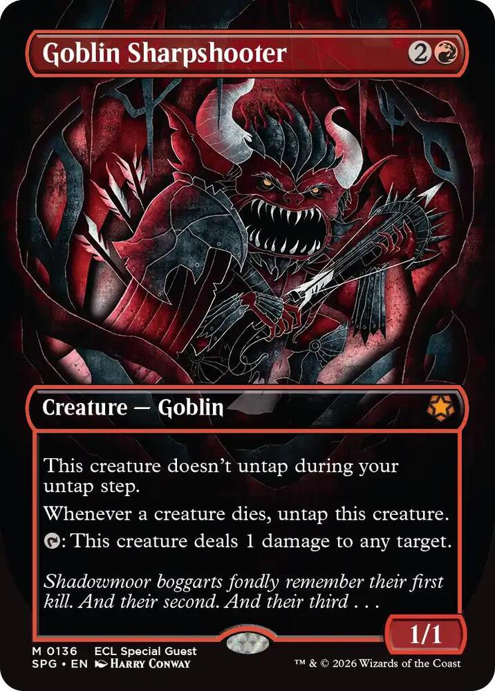 Goblin Sharpshooter (Borderless) [Special Guests] 136