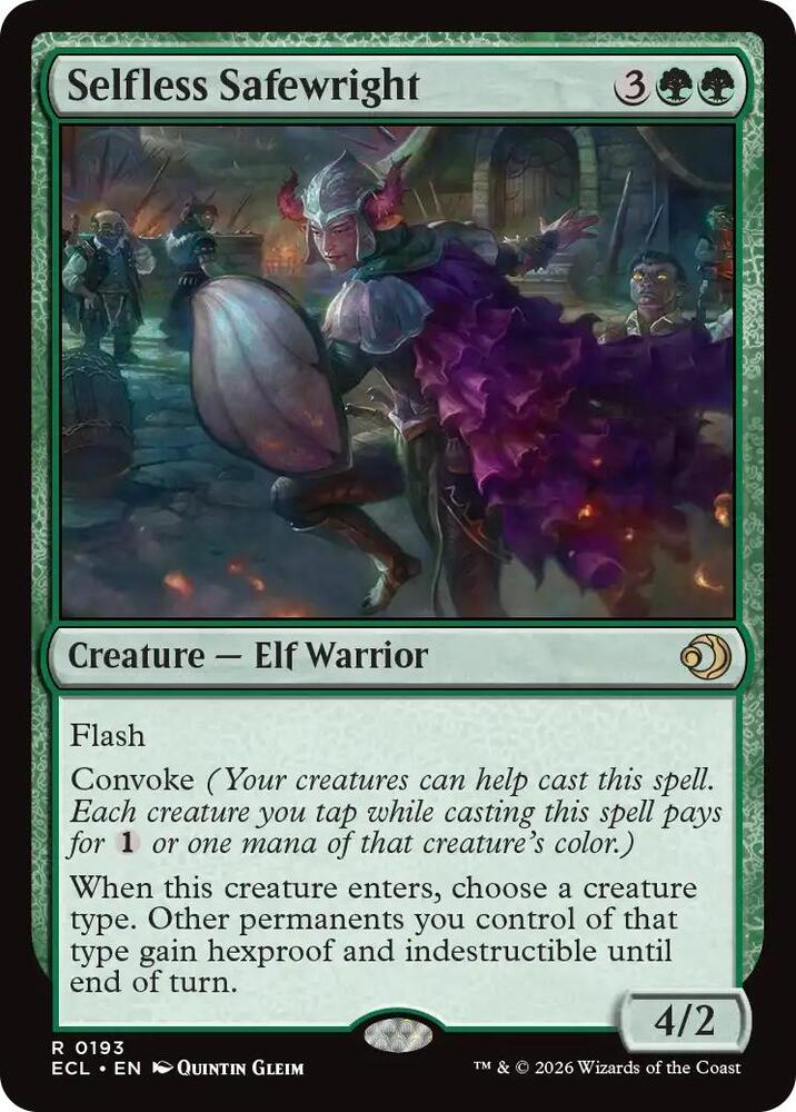 Selfless Safewright [Lorwyn Eclipsed] 193
