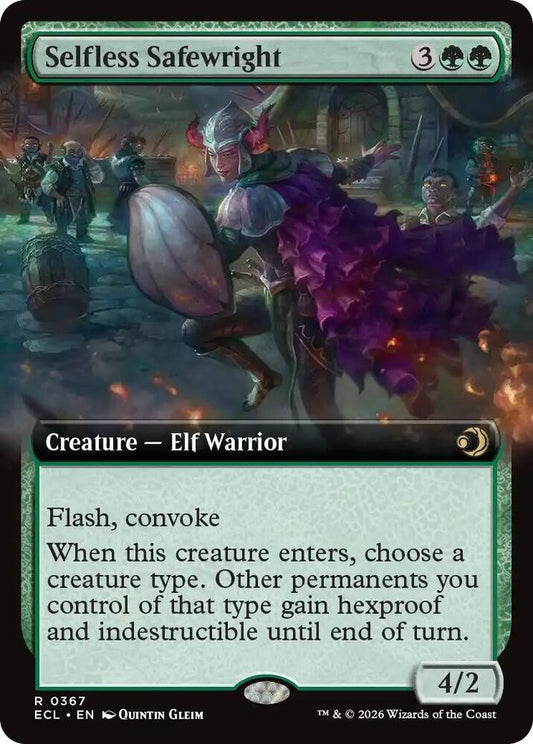 Selfless Safewright (Extended Art) [Lorwyn Eclipsed] 367