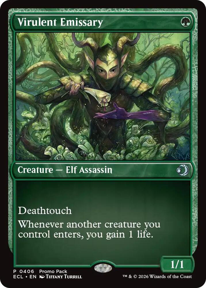 Virulent Emissary [Promo Pack: Lorwyn Eclipsed] 406