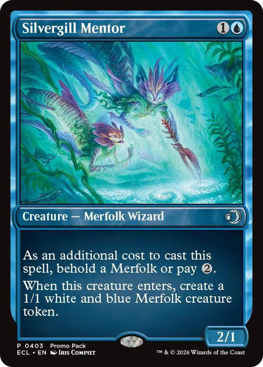 Silvergill Mentor [Promo Pack: Lorwyn Eclipsed] 403