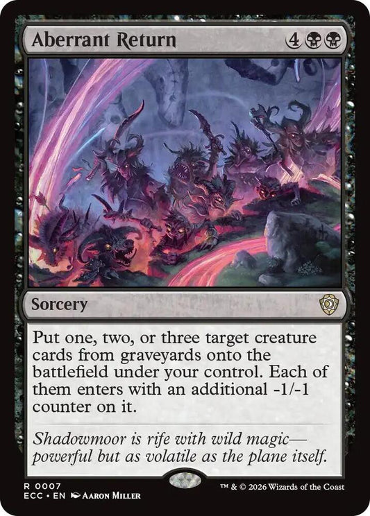 Aberrant Return [Commander: Lorwyn Eclipsed] 7