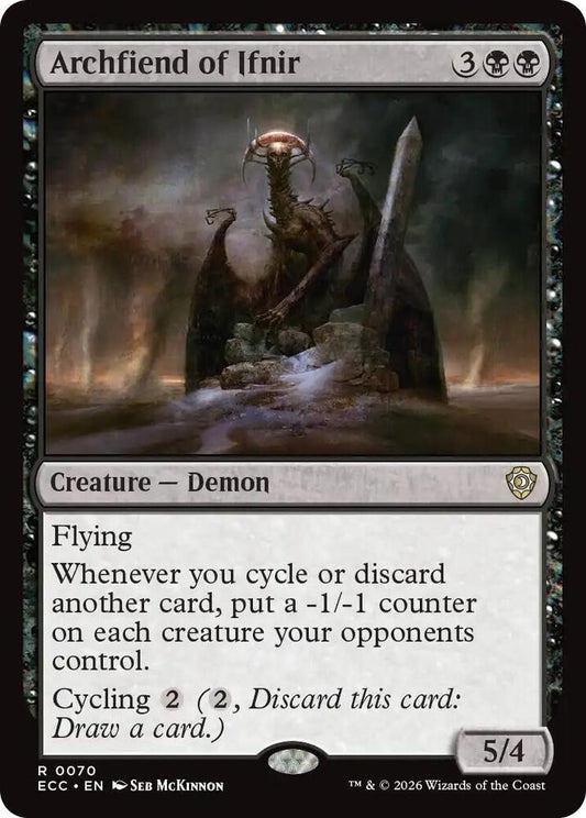 Archfiend of Ifnir [Commander: Lorwyn Eclipsed] 70