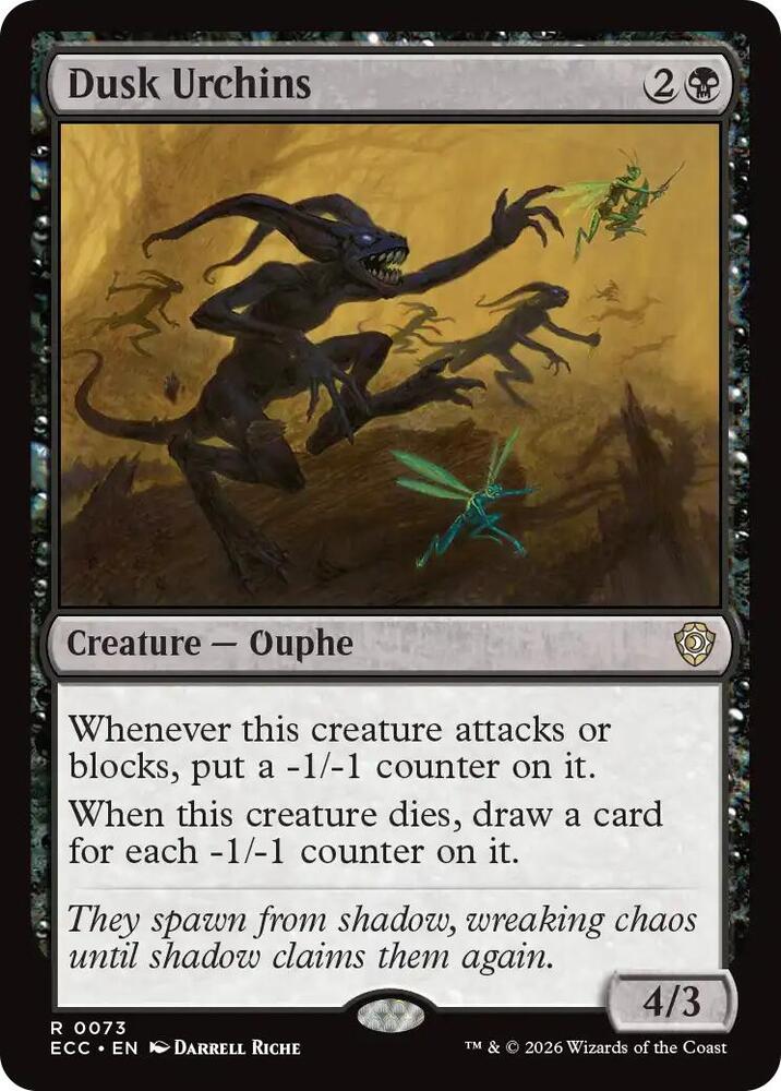 Dusk Urchins [Commander: Lorwyn Eclipsed] 73