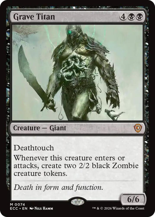 Grave Titan [Commander: Lorwyn Eclipsed] 74
