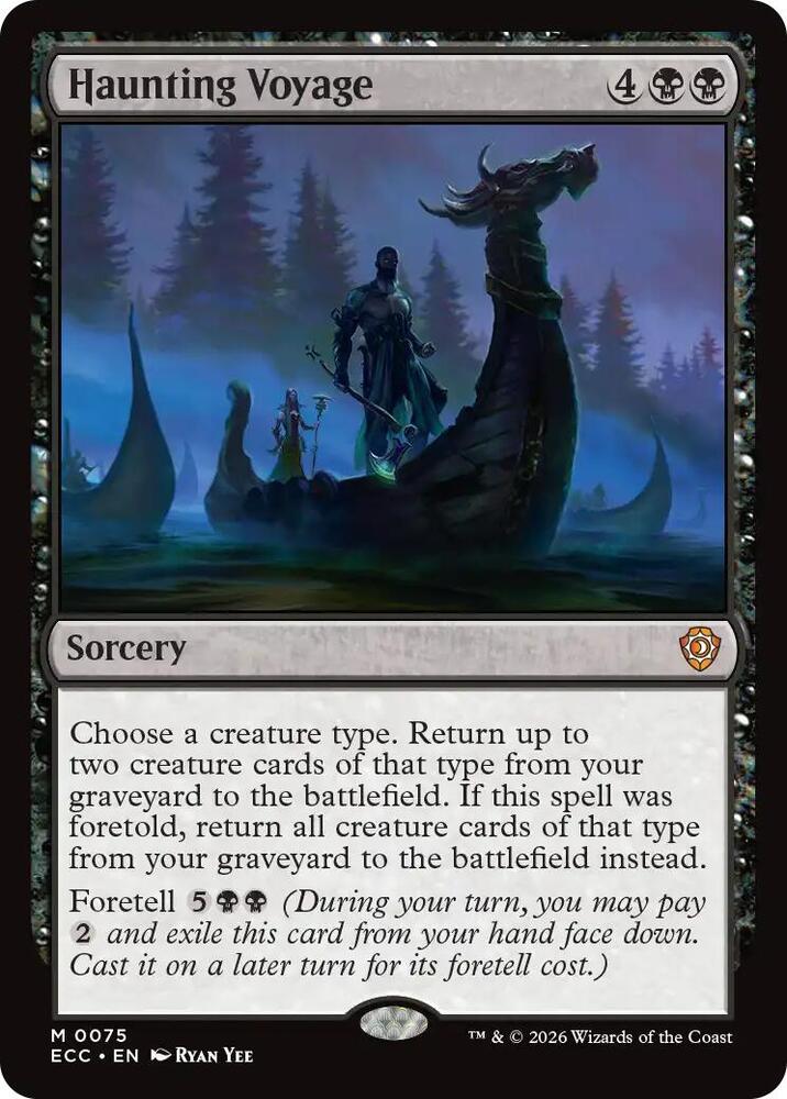 Haunting Voyage [Commander: Lorwyn Eclipsed] 75