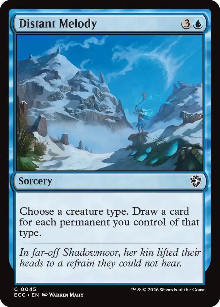 Distant Melody [Commander: Lorwyn Eclipsed] 45