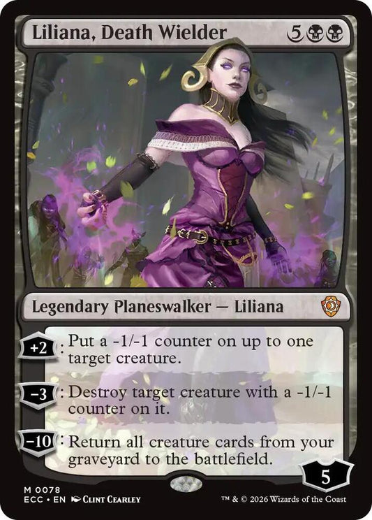 Liliana, Death Wielder [Commander: Lorwyn Eclipsed] 78
