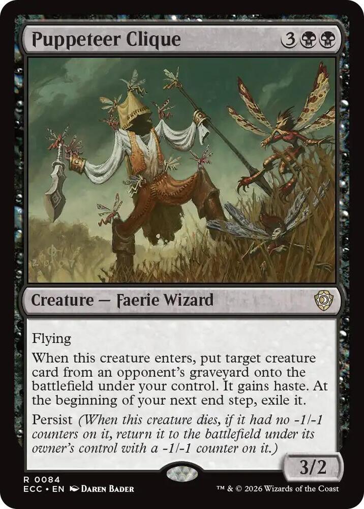 Puppeteer Clique [Commander: Lorwyn Eclipsed] 84