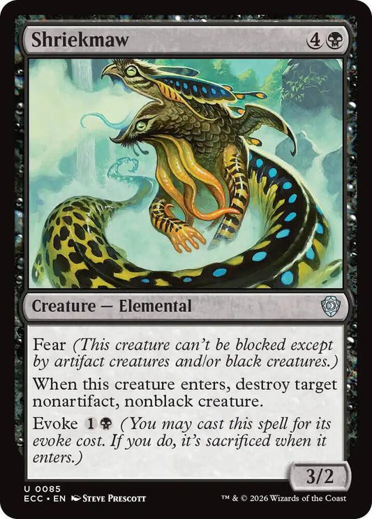 Shriekmaw [Commander: Lorwyn Eclipsed] 85