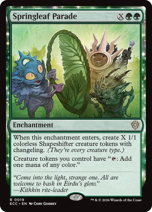 Springleaf Parade [Commander: Lorwyn Eclipsed] 19