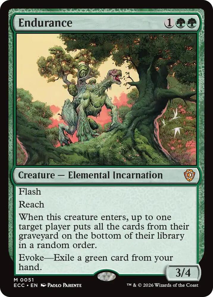 Endurance [Commander: Lorwyn Eclipsed] 51