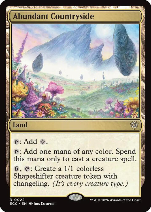 Abundant Countryside [Commander: Lorwyn Eclipsed] 22