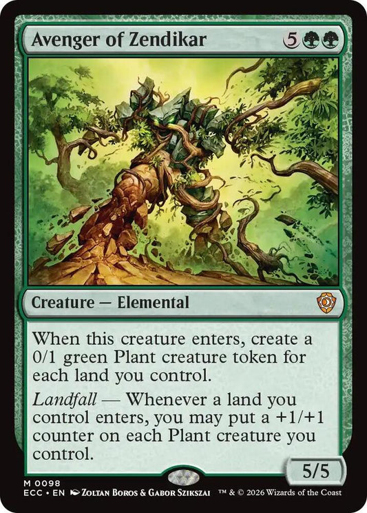 Avenger of Zendikar [Commander: Lorwyn Eclipsed] 98