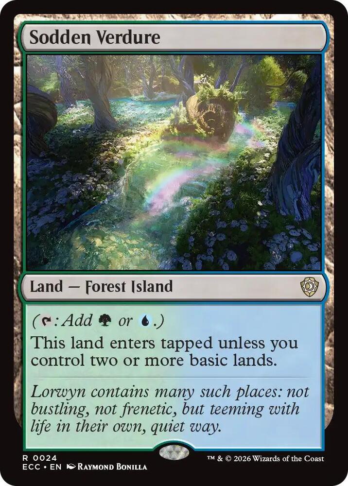 Sodden Verdure [Commander: Lorwyn Eclipsed] 24