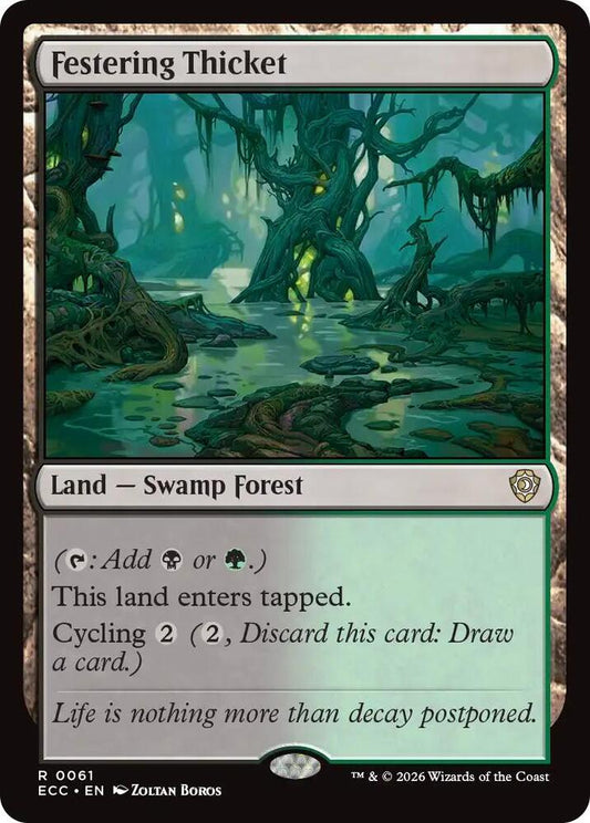 Festering Thicket [Commander: Lorwyn Eclipsed] 61