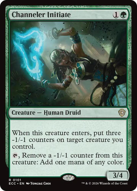 Channeler Initiate [Commander: Lorwyn Eclipsed] 101