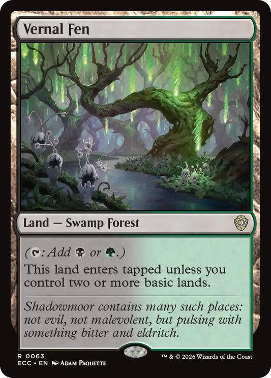 Vernal Fen [Commander: Lorwyn Eclipsed] 63