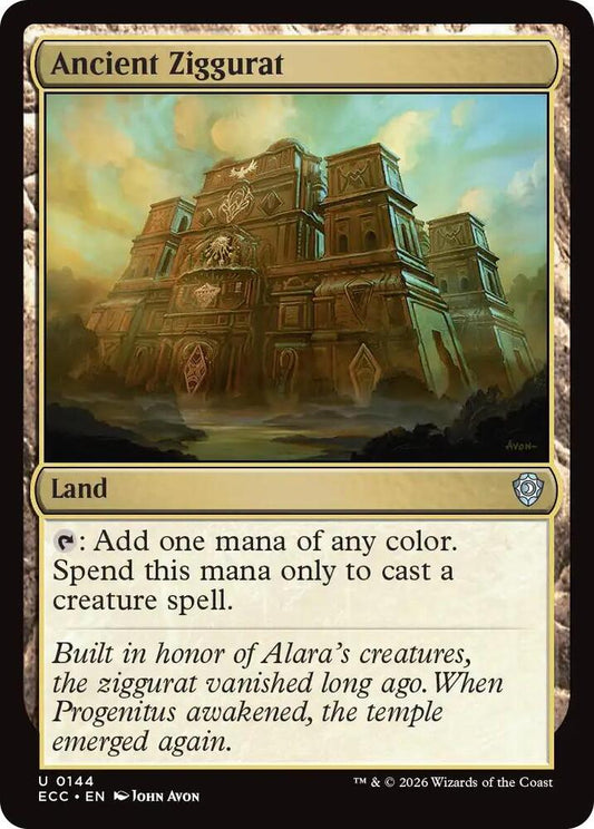 Ancient Ziggurat [Commander: Lorwyn Eclipsed] 144