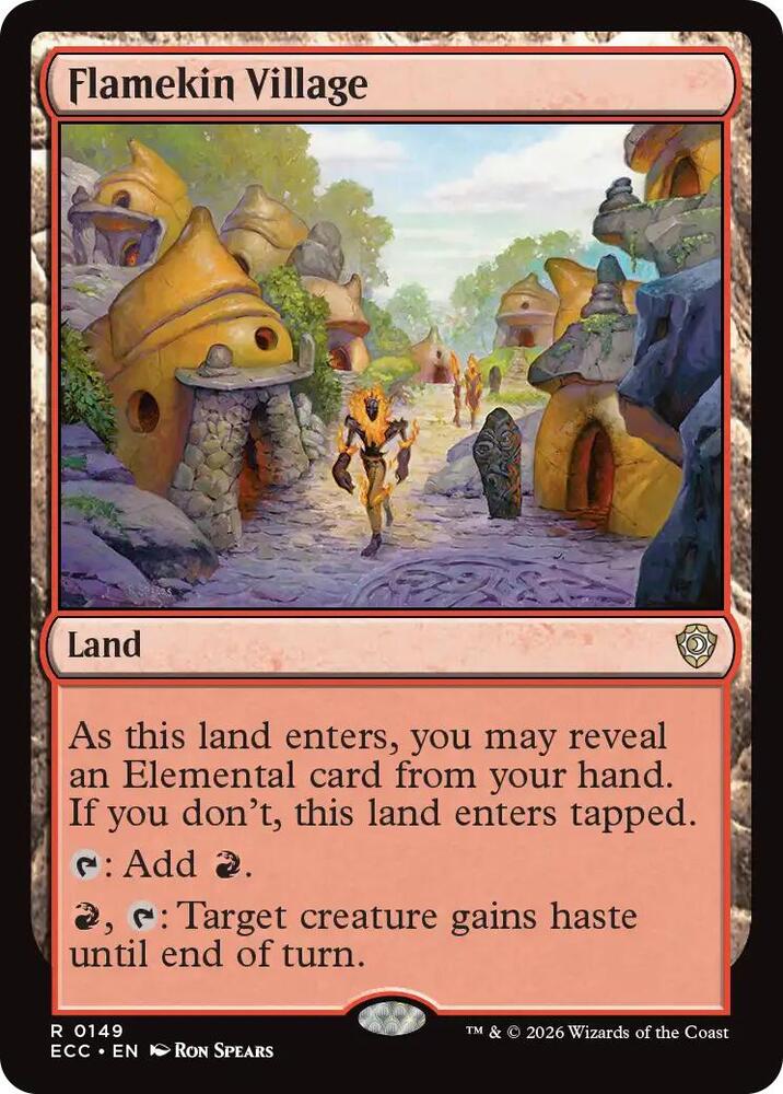 Flamekin Village [Commander: Lorwyn Eclipsed] 149