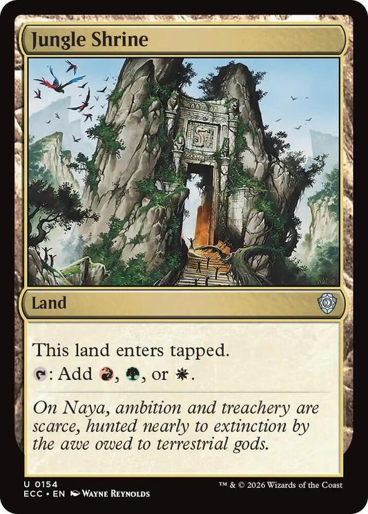 Jungle Shrine [Commander: Lorwyn Eclipsed] 154