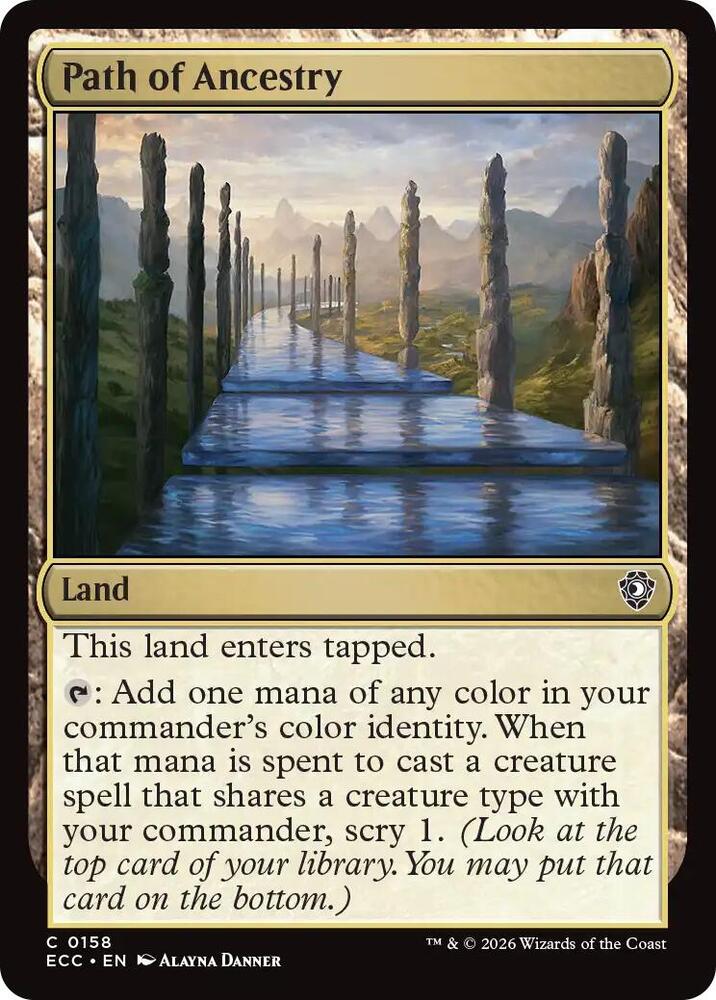 Path of Ancestry [Commander: Lorwyn Eclipsed] 158