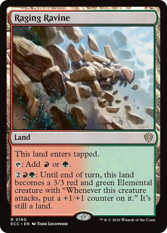 Raging Ravine [Commander: Lorwyn Eclipsed] 160